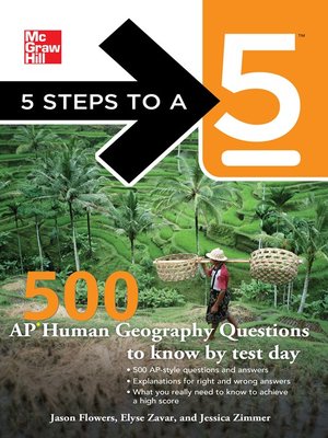 cover image of 500 AP Human Geography Questions to Know by Test Day